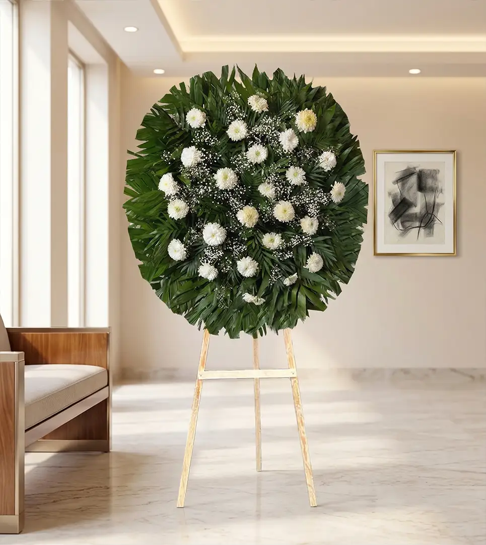 Encuentra coronas funerarias baratas con polares ideales para expresar tus condolencias con elegancia y buen precio.